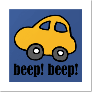 Beep! Beep! Toy Car Posters and Art